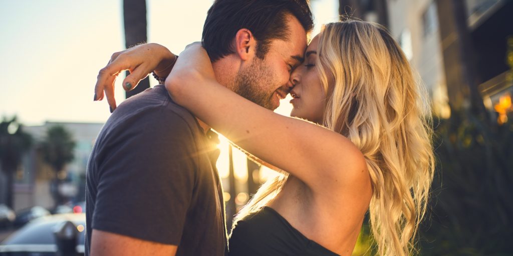 Wo will eine Frau berührt werden